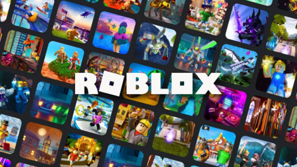 Capture of the loading screen on Roblox.